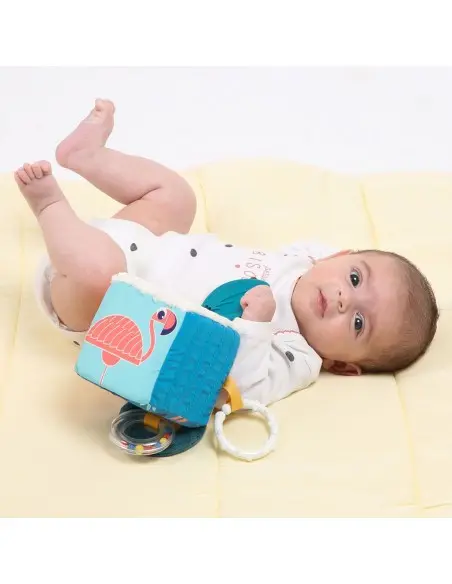 Ludi fabric activity cube leaves, from 3 months — photo 5