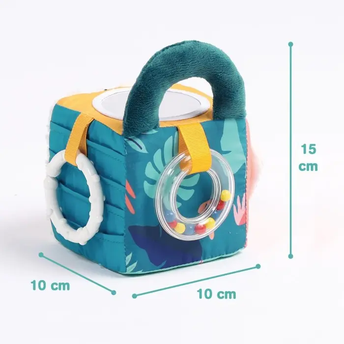 Ludi Cube d’éveil en tissu 3m+ Jouet - Ludi Maroc