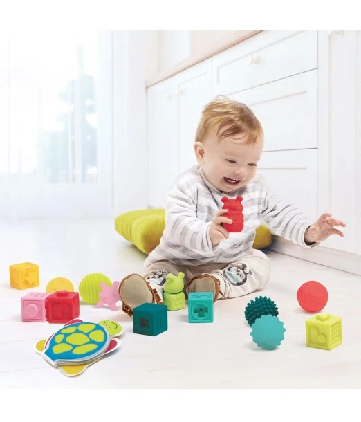 Ludi developmental activity set - books, cubes, balls from 10 months 2