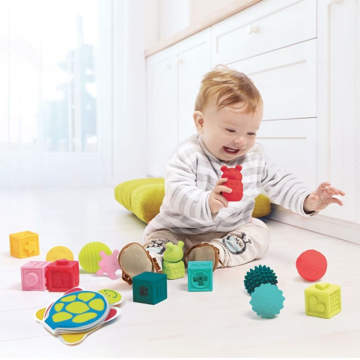 Ludi Coffret d’éveil - Livres Cubes balles 10m+ Jouet - Ludi