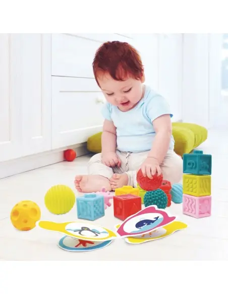 Ludi Coffret d’éveil - Livres Cubes balles 10m+ Jouet - Ludi