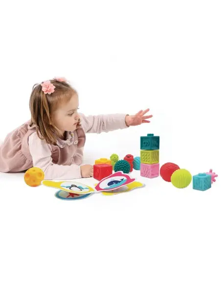 Ludi Coffret d’éveil - Livres Cubes balles 10m+ Jouet - Ludi