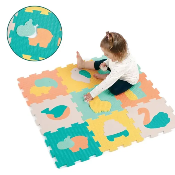 Ludi Dalles animaux Pastel 0m+ Talc et poudre - Ludi Maroc
