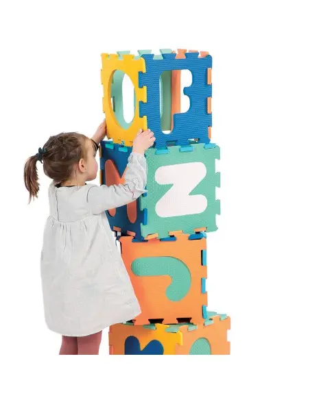 Ludi foam tile play mat 180x150 cm Letters from 10 months — photo 3