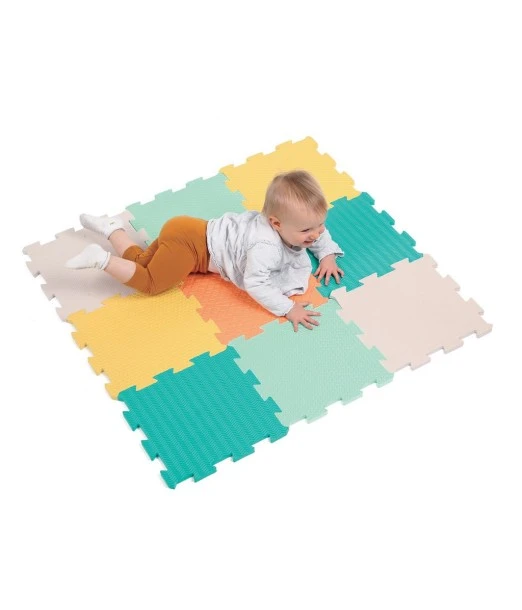 Ludi foam mat solid pastel tiles, from 0 months 2