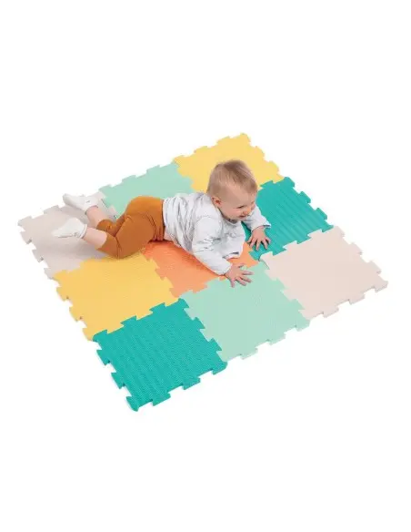 Ludi foam mat solid pastel tiles, from 0 months — photo 2
