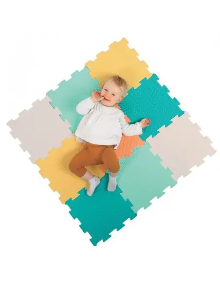 Ludi foam mat solid pastel tiles, from 0 months — photo 3