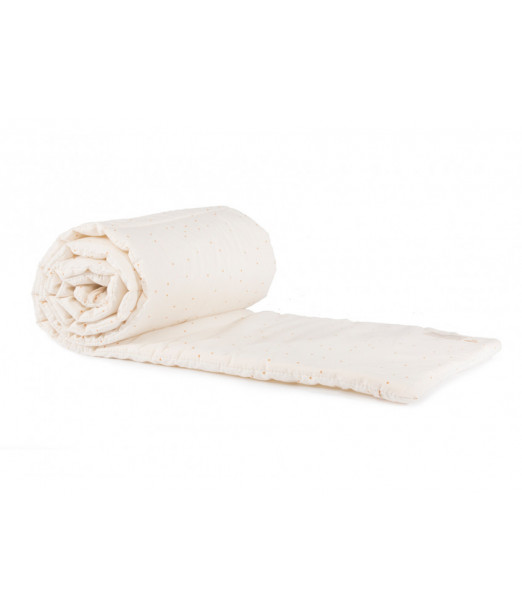 Nobodinoz Tour de lit Nest Honey sweet dots natural Univers