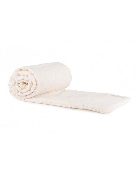 Nobodinoz Tour de lit Nest Honey sweet dots natural Univers