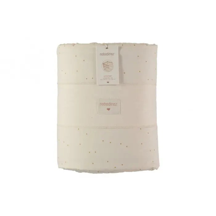 Nobodinoz Tour de lit Nest Honey sweet dots natural Univers