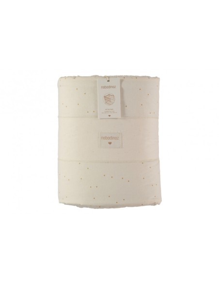 Nobodinoz Tour de lit Nest Honey sweet dots natural Univers