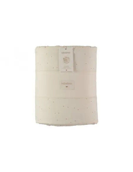 Nobodinoz Tour de lit Nest Honey sweet dots natural Univers