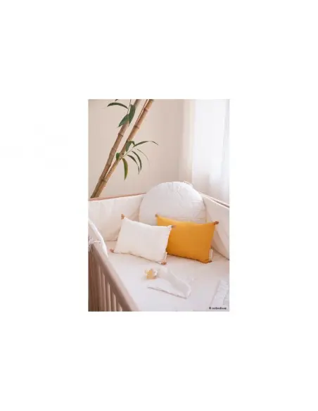 Nobodinoz Tour de lit Nest Honey sweet dots natural Univers