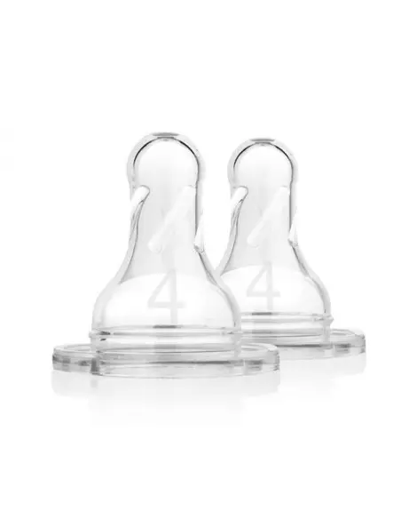 Dr Brown's 2 Cole narrow-neck nipples 9m+ — photo 2