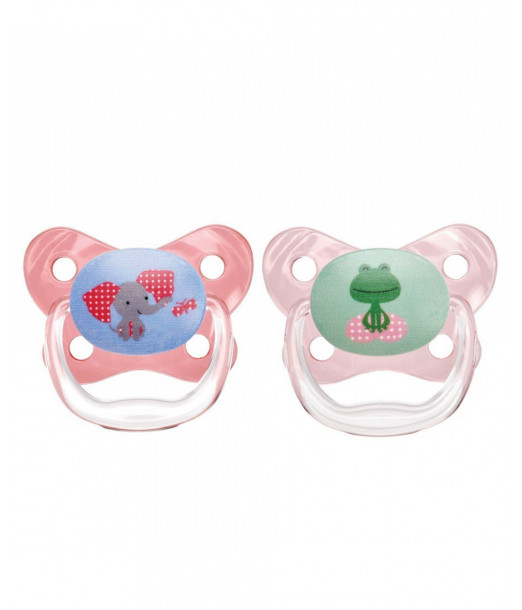 Dr. Brown’s Sucette 0-6m Butterfly Pink Lot De 2 Sucettes - Dr