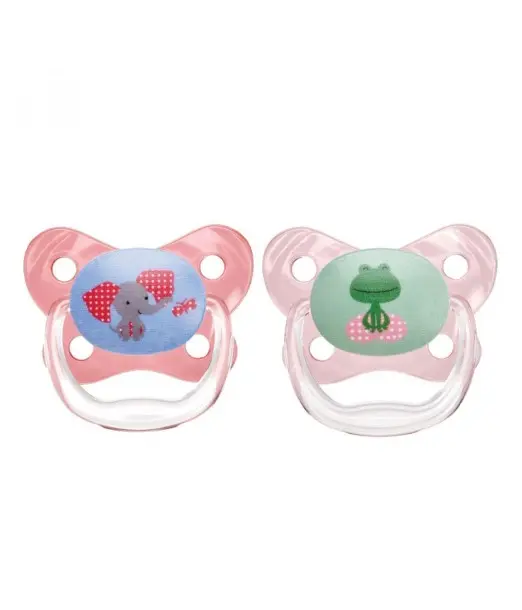 Dr. Brown’s Sucette 0-6m Butterfly Pink Lot De 2 Sucettes - Dr