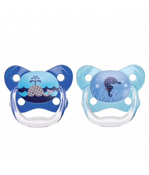 Dr. Brown’s Sucette 0-6m Butterfly Blue Lot De 2 Sucettes - Dr