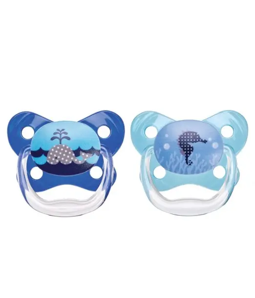 Dr. Brown’s Sucette 0-6m Butterfly Blue Lot De 2 Sucettes - Dr