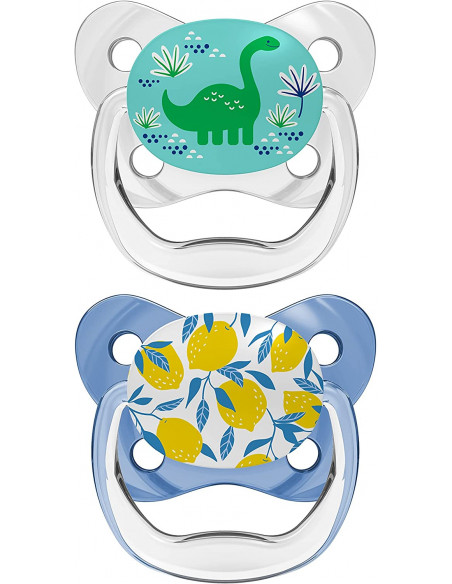 Dr. Brown’s Sucette 6-18m Butterfly Blue Lot De 2 Sucettes -