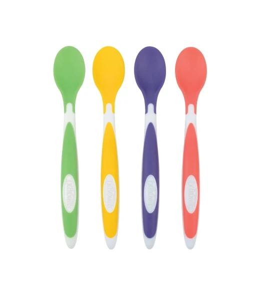 Dr Brown's 4 soft-tipped spoons from 4 months