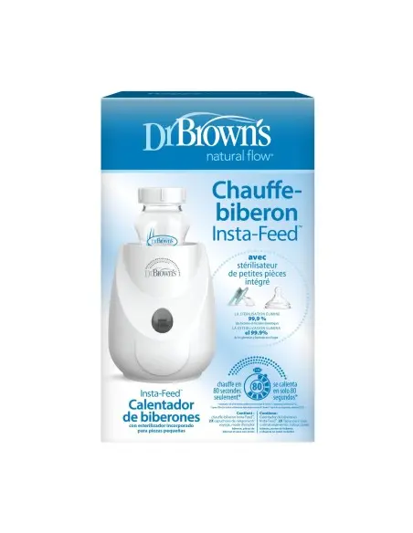 Dr Brown's Chauffe biberon et stérilisateur Insta-Feed™ Chauffe