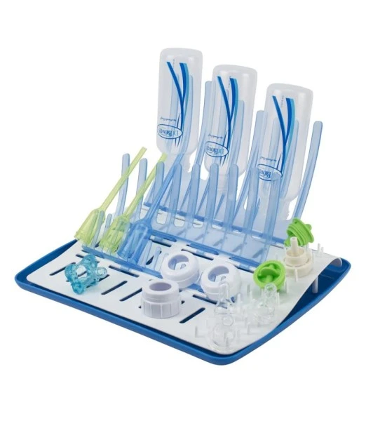 Dr Brown's drying rack for baby bottles and accessories
