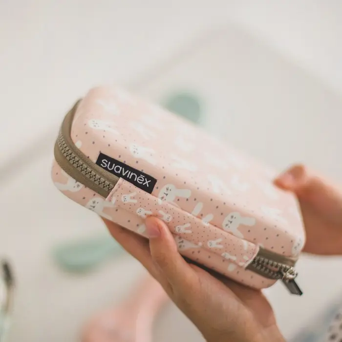 Suavinex Trousse de toilette 0m+ Rose Accessoires de toilette 