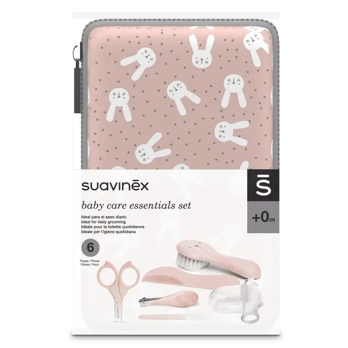 Suavinex Trousse de toilette 0m+ Rose Accessoires de toilette 