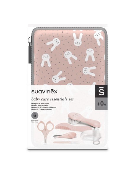 Suavinex Trousse de toilette 0m+ Rose Accessoires de toilette 