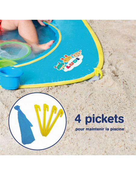 Ludi Piscine de Plage Pop-Up 10m+ Piscine - Ludi Maroc