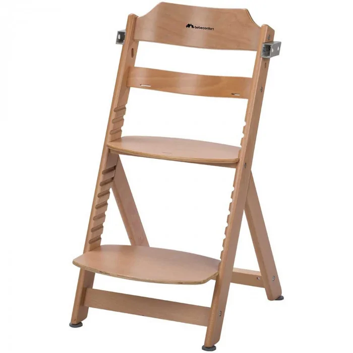 Chaise haute en bois Multi 3in1 Rose - Babyfive Maroc
