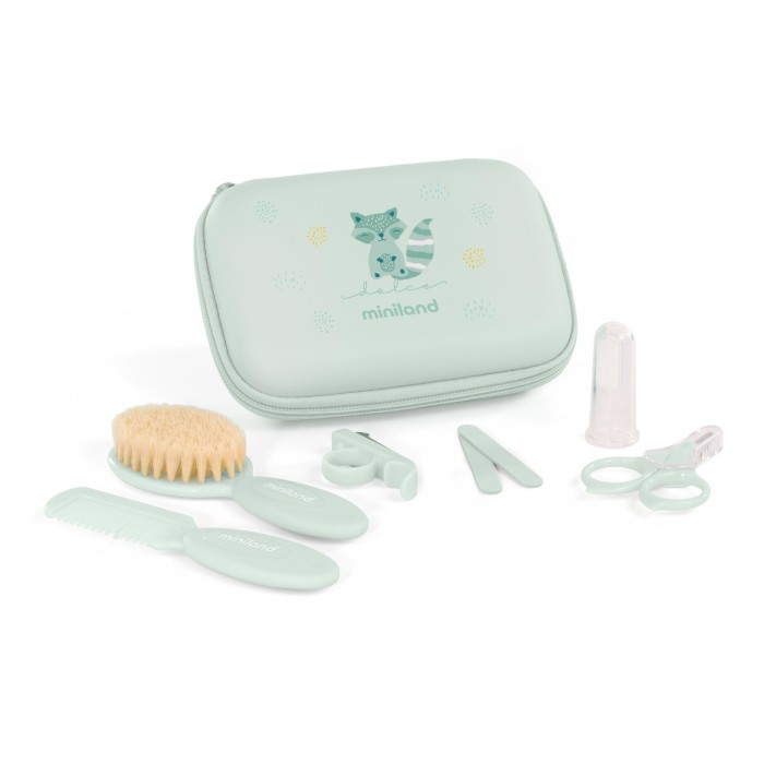 Miniland Trousse de toilette bébé Baby Kit Mint Accessoires de