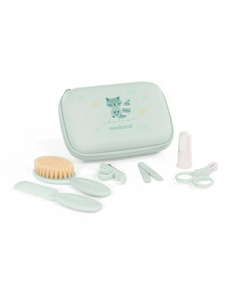 Miniland Trousse de toilette bébé Baby Kit Mint Accessoires de
