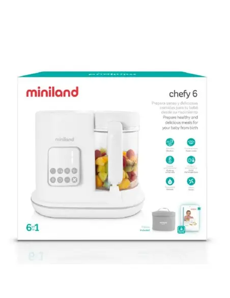 Miniland Robot cuiseur Chefy 6en1 Robot cuiseur - Miniland