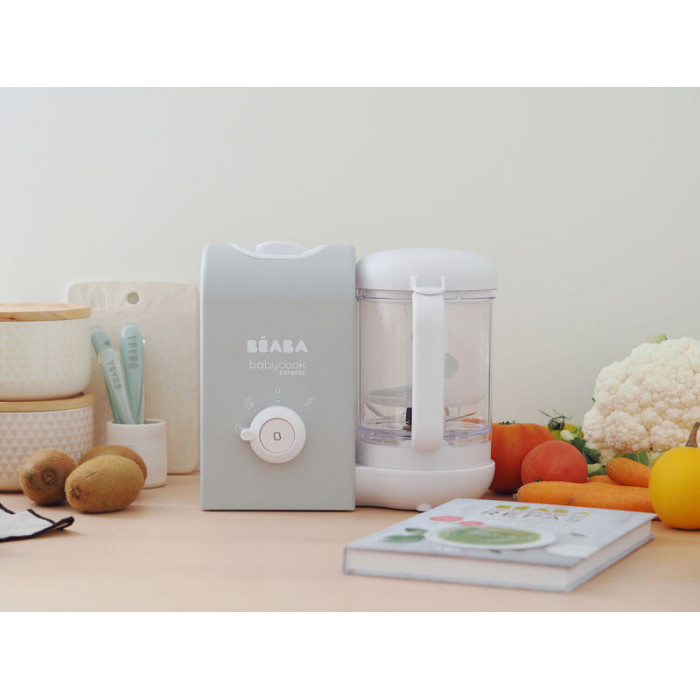 Babycook Béaba Express Gris Robot cuiseur - Beaba Maroc