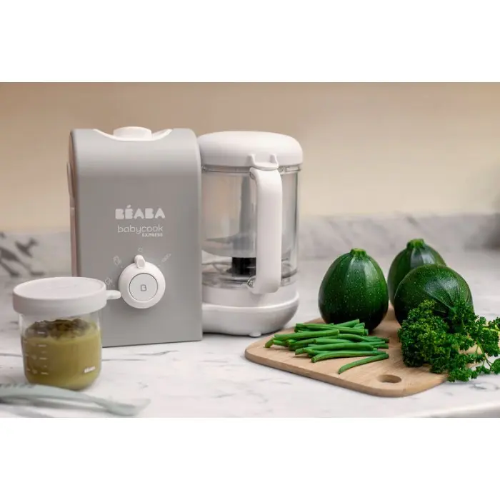 Babycook Béaba Express Gris Robot cuiseur - Beaba Maroc