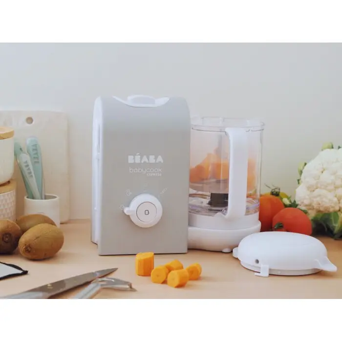 Babycook Béaba Express Gris Robot cuiseur - Beaba Maroc