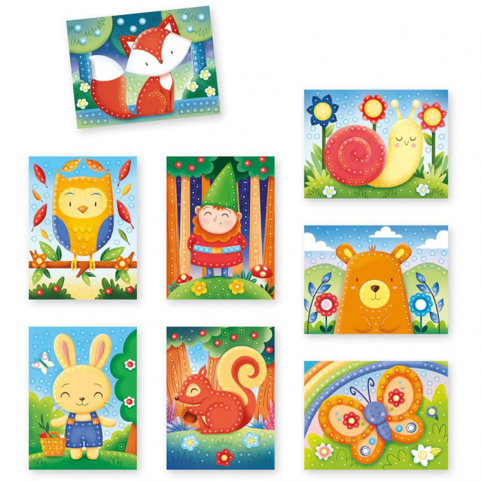 Quercetti Mosaic Foret 5ans+ Jeux éducatifs - Quercetti Maroc