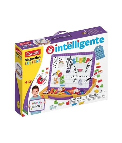 Quercetti Tableau 48 Lettres Magnetique 4-8ans Univers Enfant 