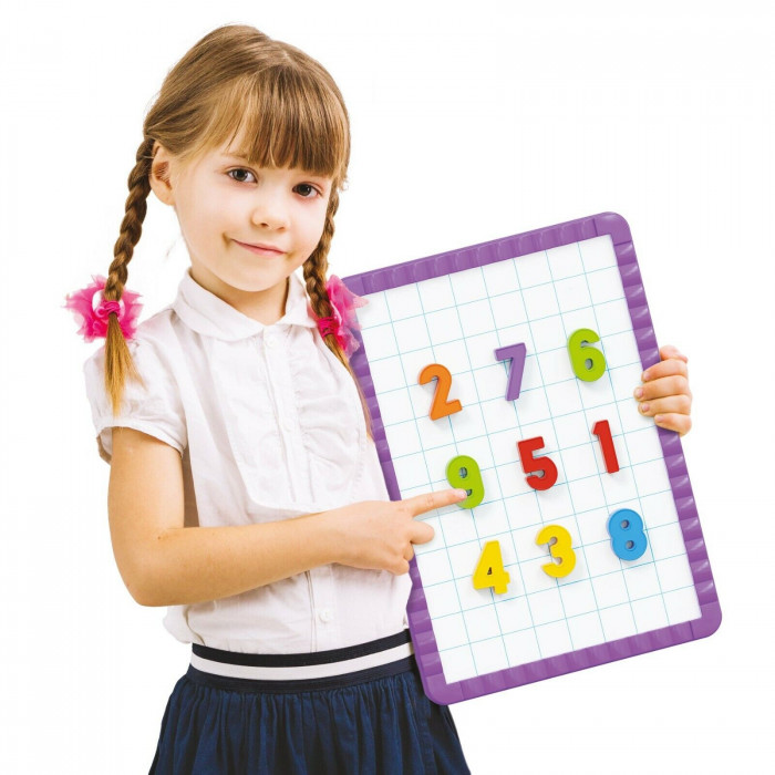 Quercetti Tableau 48 Chiffres Magnetiques 4-8ans Univers Enfant