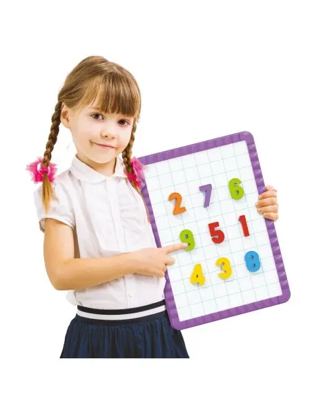 Quercetti Tableau 48 Chiffres Magnetiques 4-8ans Univers Enfant