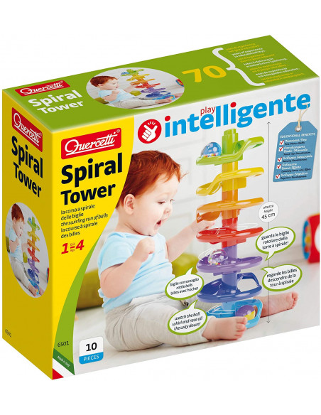 Quercetti Spiral Tower 1-4ans Univers Bébé - Quercetti Maroc