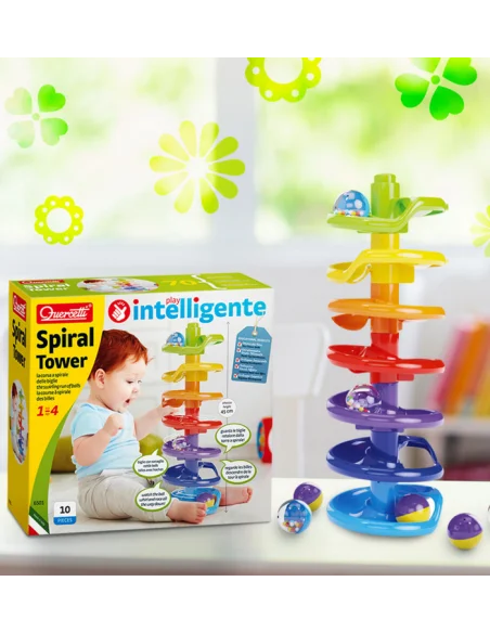 Quercetti Spiral Tower 1-4ans Univers Bébé - Quercetti Maroc