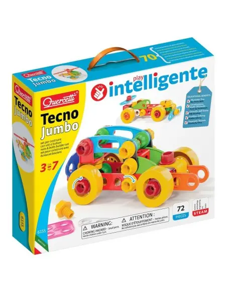 Quercetti Techno Jumbo from 3 to 7 years