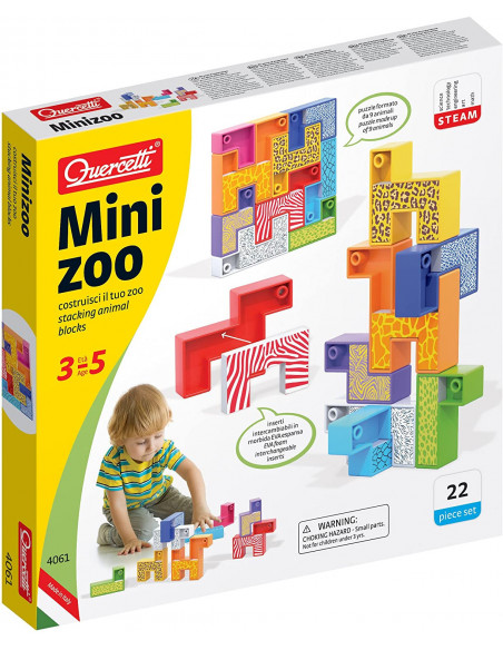 Quercetti Mini Zoo 3-5ans Univers Bébé - Quercetti Maroc