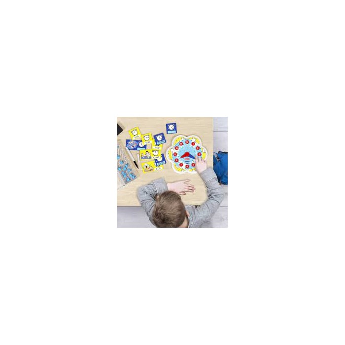 Quercetti Premiere Horloge Montessori 4-8ans Univers Enfant -