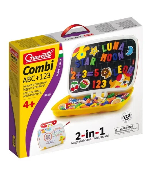 Quercetti Combi ABC+123 4ans+ Univers Enfant - Quercetti Maroc