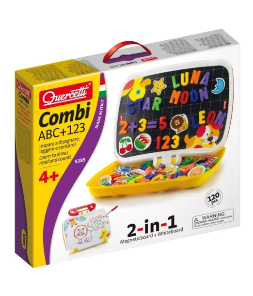 Quercetti Combo ABC+123 from 4 years