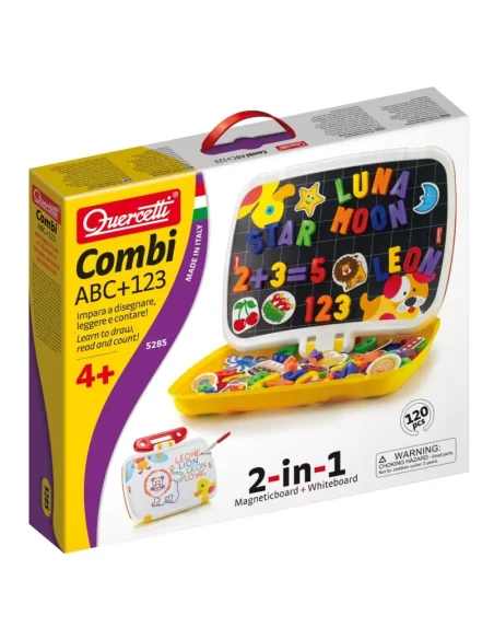 Quercetti Combi ABC+123 4ans+ Univers Enfant - Quercetti Maroc