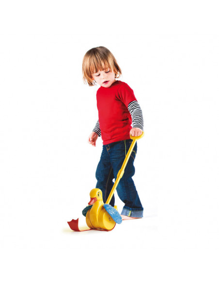 Quercetti Canard à Pousser 1-3ans Univers Bébé - Quercetti